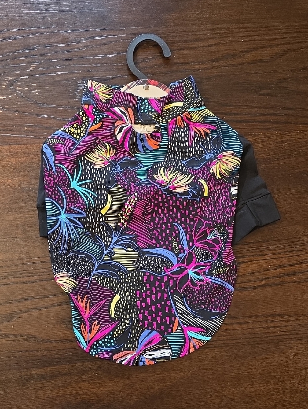 Colorful Pet Shirt - Neon Multicolor